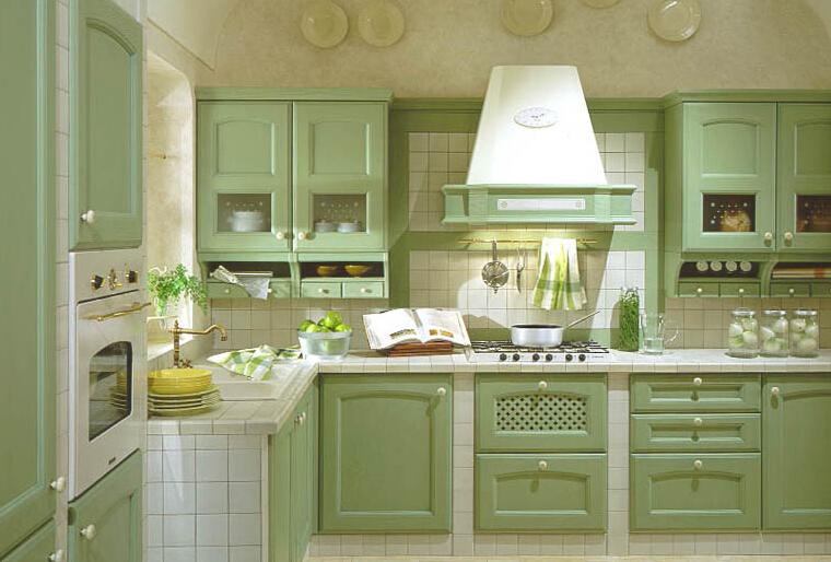 厨房柜门颜色选择_厨房装修橱柜门风水上讲用什么颜色好_厨房什么颜色柜门好看